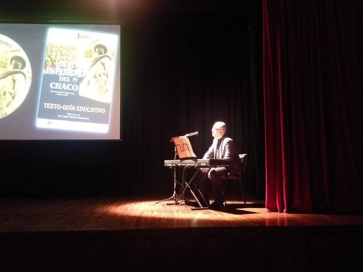 cinematecapy's tweet photo. Registramos el lanzamiento del DVD y TEXTO-GUÍA EDUCATIVO de 
❞𝐄𝐍 𝐄𝐋 𝐈𝐍𝐅𝐈𝐄𝐑𝐍𝐎 𝐃𝐄𝐋 𝐂𝐇𝐀𝐂𝐎❞
𝐂𝐎𝐍𝐌𝐄𝐌𝐎𝐑𝐀𝐂𝐈𝐎́𝐍 𝟗𝟎 𝐀𝐍̃𝐎𝐒 𝐃𝐄 𝐋𝐀 𝐁𝐀𝐓𝐀𝐋𝐋𝐀 𝐃𝐄 𝐁𝐎𝐐𝐔𝐄𝐑𝐎́𝐍
el día lunes 18 de julio de 2022 e la Alianza Francesa de Asunción. https://t.co/AGeyHLAZHN