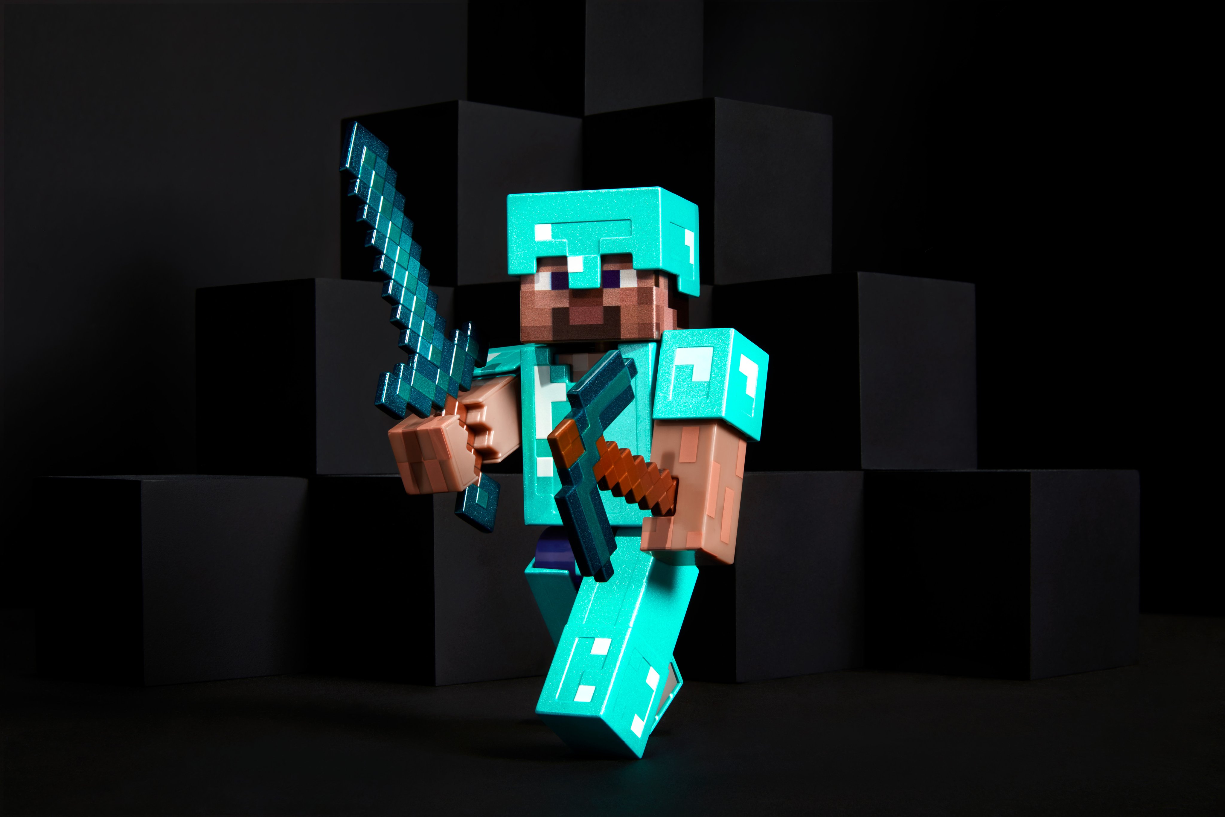 Steve Minecraft Diamond Armor
