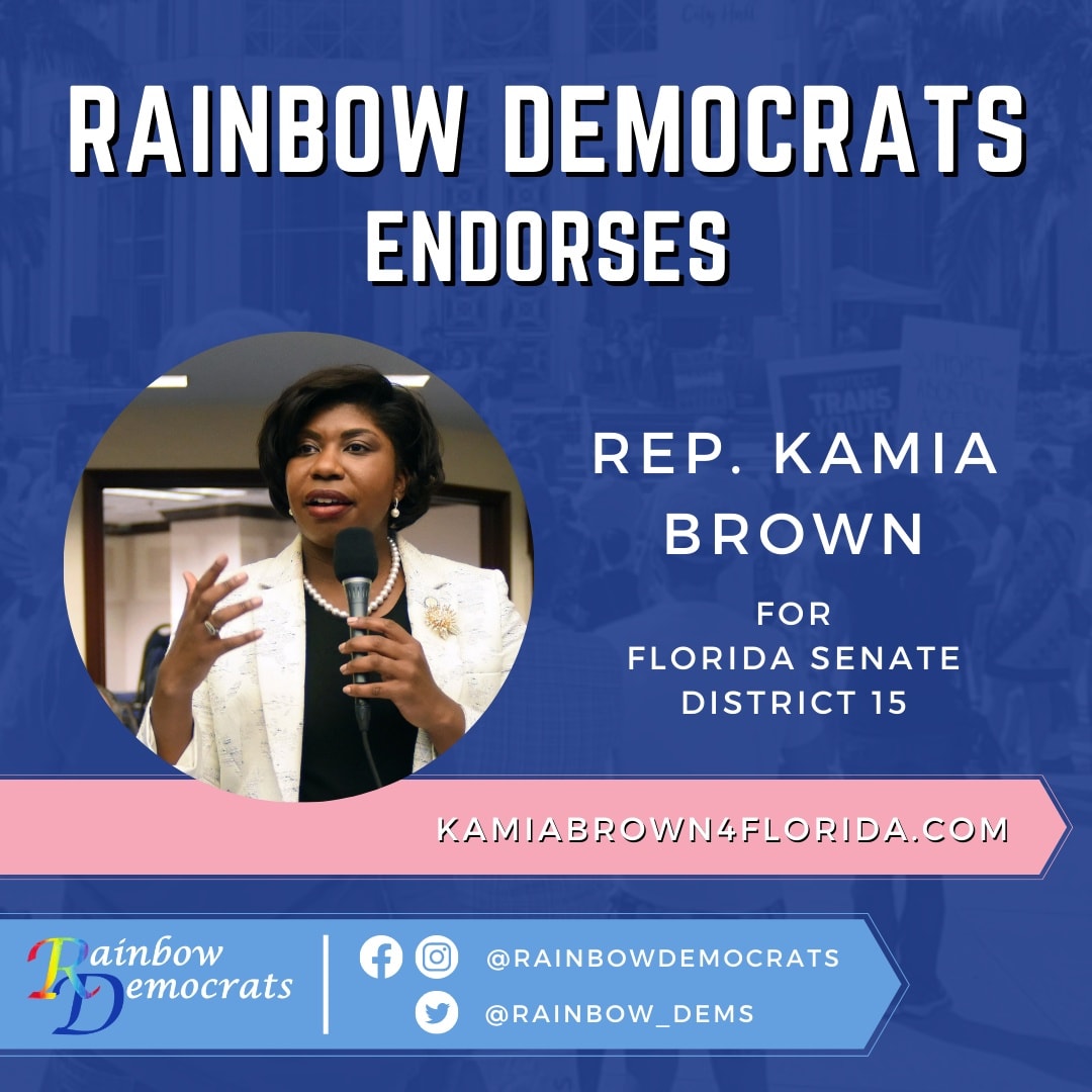 I'm honored to receive the endorsement of @Rainbow_Dems I have and will always support equality in all forms. Thank you for your support!

#KamiaforSenate #rainbowdems #equality