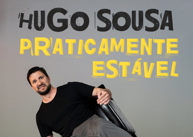 ticketlinept's tweet photo. "Praticamente Estável" é o 8º solo de stand-up de Hugo Sousa. Muitas histórias e observações pertinentes em noites de riso certo!

🗓️ de 27 de setembro a 12 de novembro 
📍 Várias salas (digressão nacional)

🔗 Datas e Bilhetes: https://t.co/GEXtfoy1Y7

#ticketline #hugosousa https://t.co/cyP8XoU754