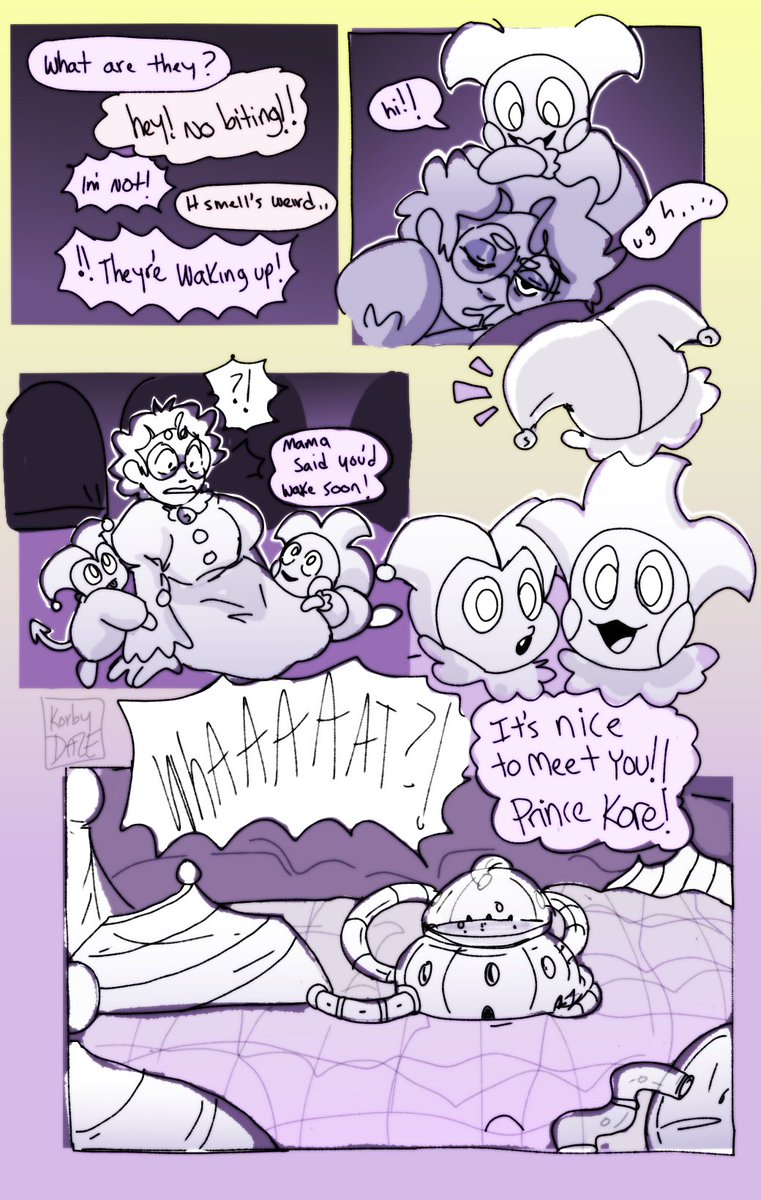 Ch2 pg 46 “the nursery” #clownicalch2 #clownicalcomic