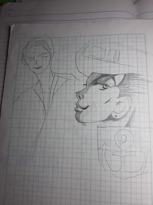 おはようフォロワー!!!マッマが三分くらいでチャチャッと描いた絵見て!!!!!!ワイのマッマの絵見て!!!!!!!!!!! 