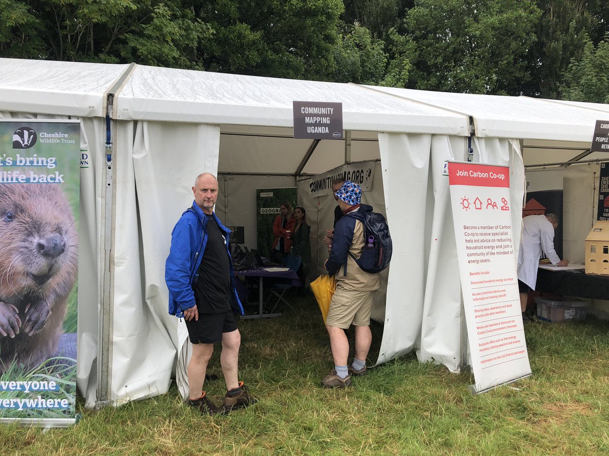 Come say hi to our John and the community mapping team <a href="/bluedotfestival/">bluedot</a> 🌎🚀⛺️ if you're lucky he'll even show you his other tshirt!!