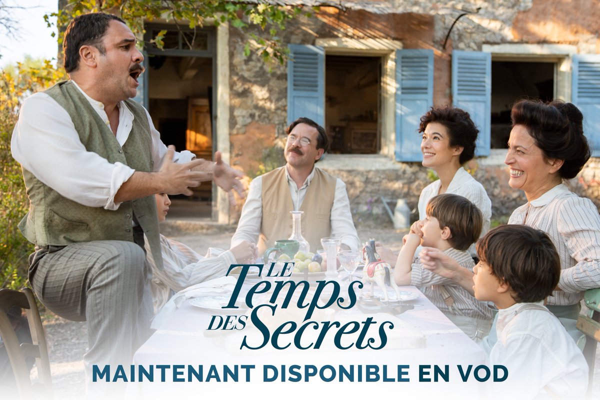 PatheFilms's tweet photo. « Un bonheur à partager avec ses enfants » - #LeFigaroMagazine Revivez l’âge de l’insouciance en vous (re)plongeant dans #LeTempsDesSecrets, un film de @CBarratier, adapté du chef-d'œuvre de #MarcelPagnol. Disponible dès maintenant en VOD : https://t.co/GxxmD7zWYz https://t.co/Y3pIHZQq50