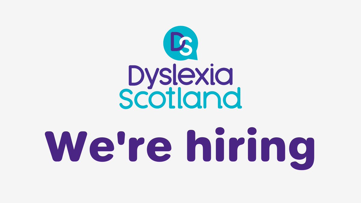 Job vacancy: this is a career-defining opportunity to help progress our ambitious plan for a dyslexia-friendly Scotland. Are you our next Volunteers Manager? #vacancy #CLDJobOpp #BecauseOfCLD
ow.ly/BzV850JVzCe