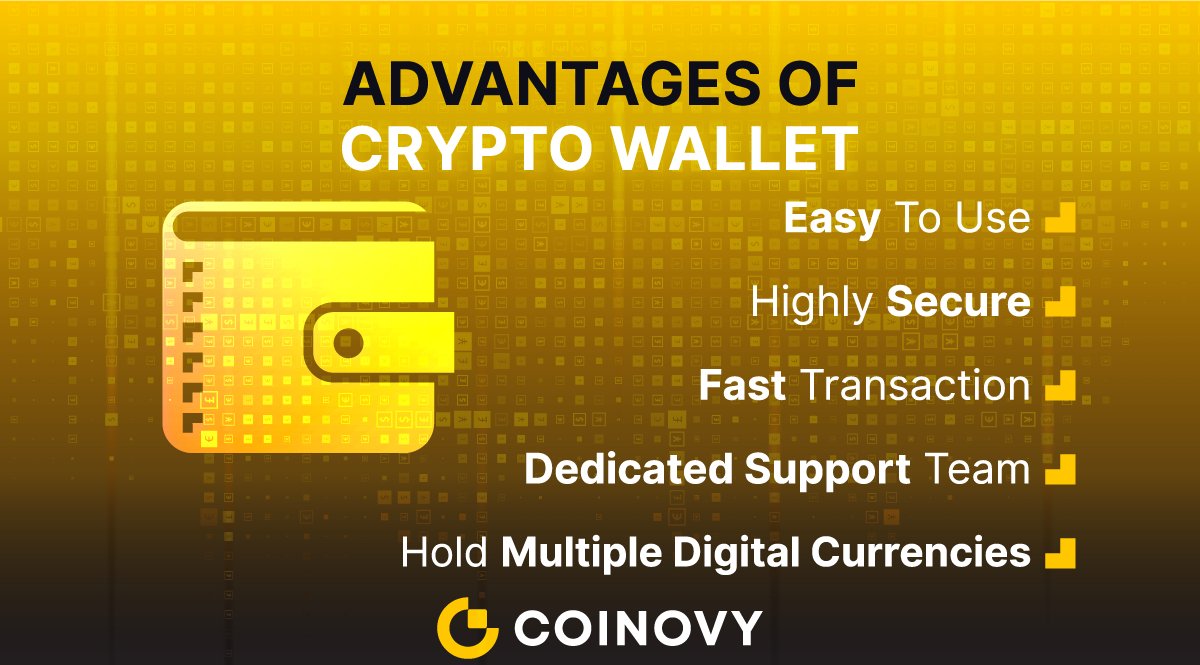 CoinovyOfficial's tweet photo. Advantages of Coinovy Crypto Wallet
🔰Easy to use
🔰Fast transaction
🔰Highly secure
🔰Dedicated support team
🔰Hold multiple digital currencies
#Coinovy #crypto #cryptowallet https://t.co/RR7J4NvVw5