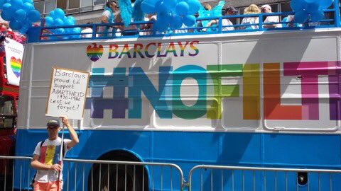 EqtNet's tweet photo. @LGBTSocialists @cathbooth @LGSMpride @The_TUC Photo @mikeinpride gave me plus the photo I took of him and friend holding up the sign and @the_dbh wearing a Pits &amp; Perverts T-shirt and I AM A TRADE UNIONIST arm band at #Pride2016 https://t.co/xERzyQzDzY
