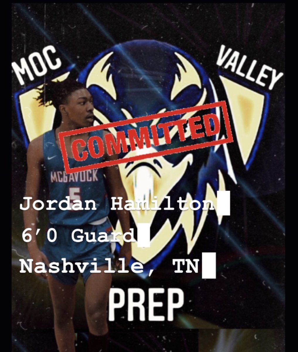 MocPrep's tweet photo. We want to welcome Jordan Hamilton out of Nashville, Tennessee to the Moc Valley Family. #DaRealMVP🦅 #Chattanooga #MocPrep #MocValley https://t.co/SYMNqe0Z0d