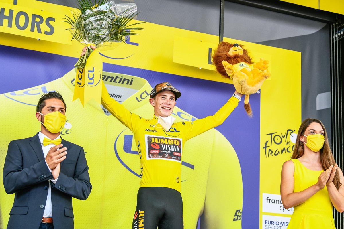 💛 RT &amp; follow for the chance to win a Jonas Vingegaard Yellow Jersey with <a href="/SANTINI_SMS/">Santini Cycling</a>  

💛 RT &amp; follow pour tenter de gagner un Maillot Jaune dédicacé par Jonas Vingegaard avec <a href="/SANTINI_SMS/">Santini Cycling</a>  

#TDF2022