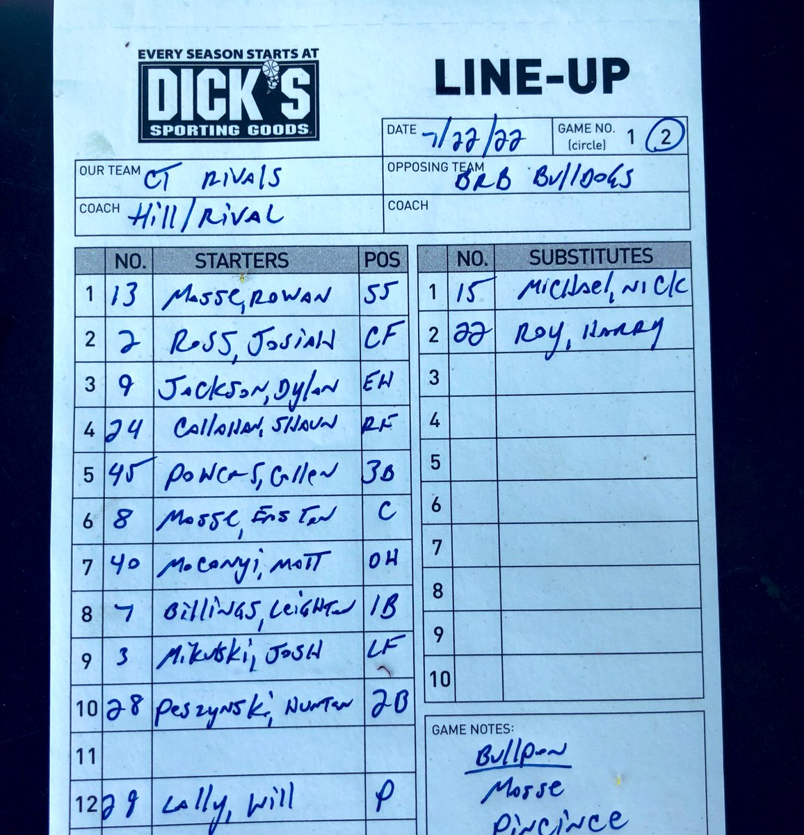 CoachMarcusHill's tweet photo. Tourney Game 2 vs Brian Rose Baseball at Iona. @firecrackerbsb https://t.co/yLpV4agcqX