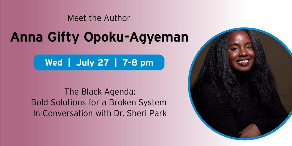 BraveVoicesBC's tweet photo. Join us July 27 at 7 pm at the Central Branch for a conversation between @itsafronomics, author of "The Black Agenda: Bold Solutions For a Broken System", and @mica's Dr. Sheri Parks.

For more info about the event: https://t.co/8VZkJo1jIq https://t.co/3xmHf1CAyC
