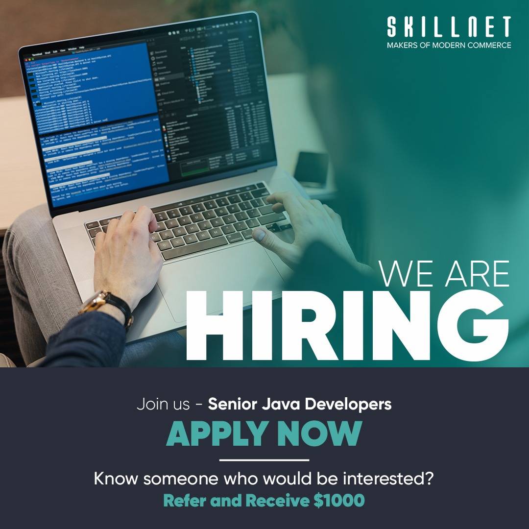 skillnetinc's tweet image. Embark on a promising career at #SkillNet as a #SeniorJavaDeveloper. 
We have several opportunities to design and develop #software and systems for global retailers who are changing the way we shop.skillnetsolutionsinc.applytojob.com/apply/wX9dirsL…
#java #javadevelopers #developer #careeropportunity