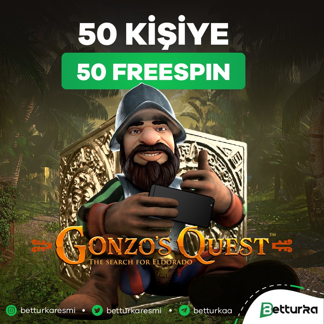 🎁 50 Üyemize 50 Freespin!
⚠️ Hesabımız Takip edilmeli ve Tweet RT atılmalıdır.
🧑‍💻Katılımınızı buradan yapınız 👉 forms.gle/LSawrHupGcfSso…