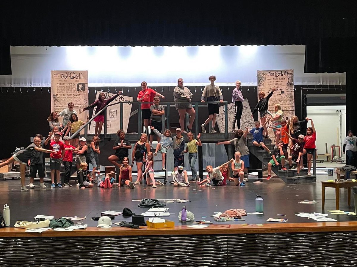 Our #PDCPride summer school theatre class is putting on a production of "Newsies" the musical!

Don’t miss out on this performance!

•Thursday, July 28th at 10:00 am and 7:00pm•