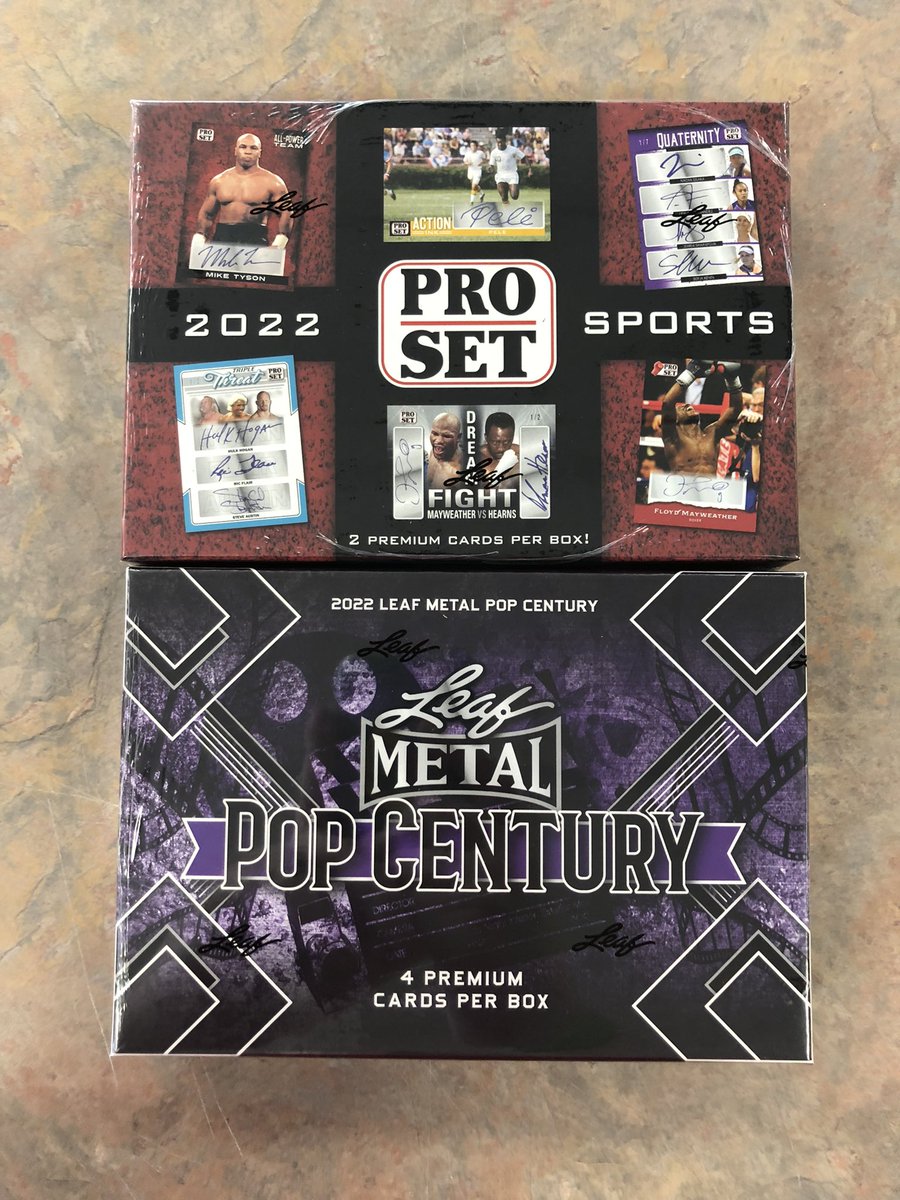 Three_Stars's tweet photo. #ReleaseDay! Featuring 2022 Leaf Metal Pop Century and 2022 Pro Set Sports Multi-sport (call for pricing). Come rip some wax with us! @Leaf_Cards #UnbeLEAFapull #supportyourlcs https://t.co/GWIo7vs70I