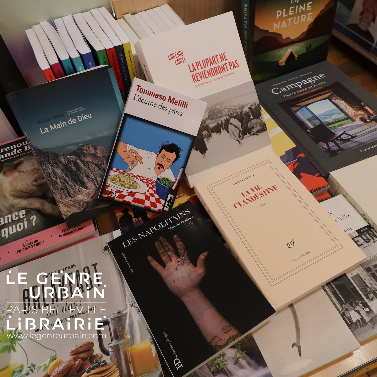 #forzaitalia
Encore quelques jours avant le départ vers le "bel paese". Pour la rentrée littéraire avec <a href="/Gallimard/">Gallimard</a> <a href="/monicasabolo/">monica sabolo</a> <a href="/noirsurblanc/">Guillaume Tell</a> et pour le reste <a href="/tommasomelilli/">tommaso melilli</a> <a href="/ValerioVaresi/">Valerio Varesi</a> <a href="/Agullo_Ed/">Agullo_Ed</a> <a href="/editionsfolio/">Folio</a> <a href="/AteliersHD/">ateliers henry dougier</a>