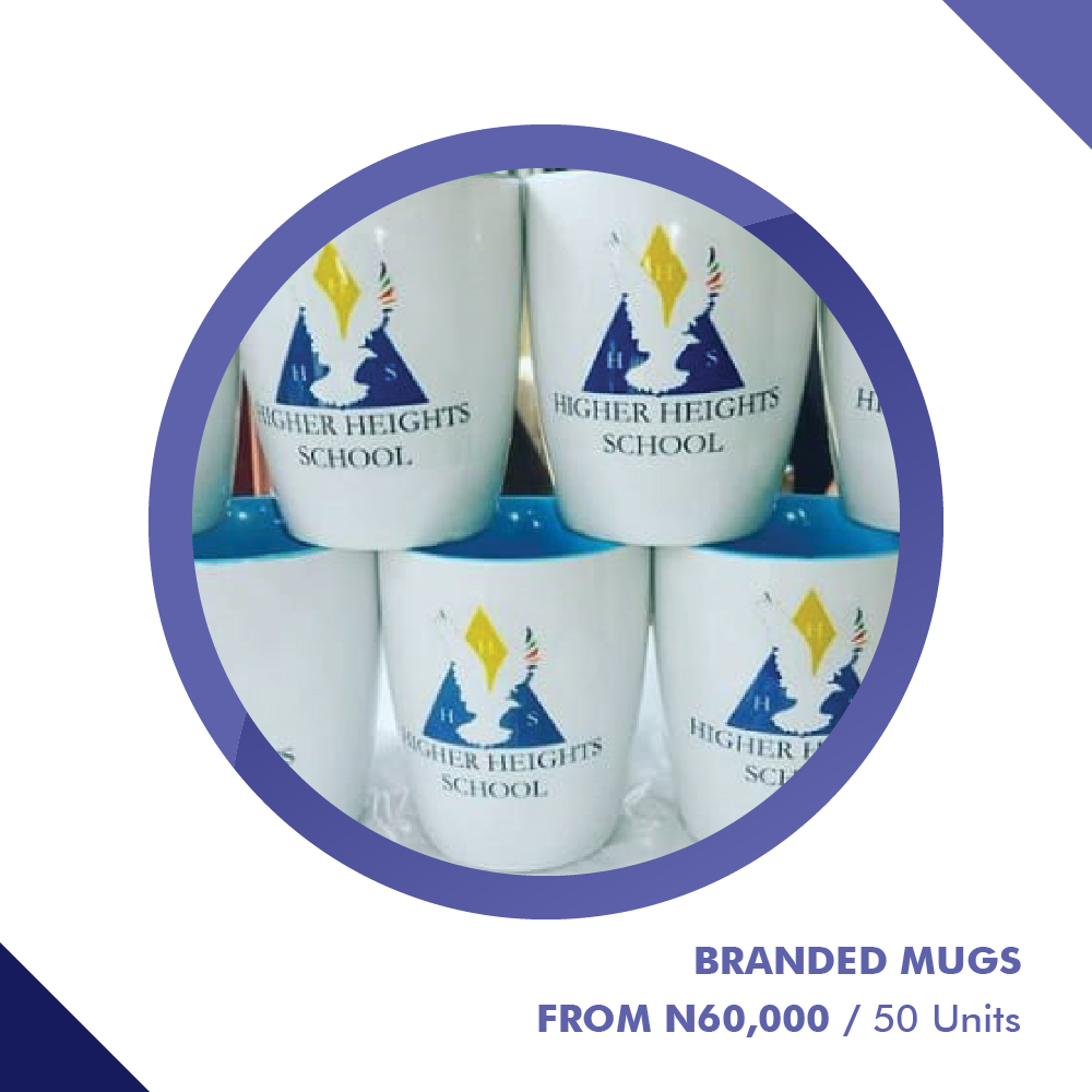 Branded mugs for brand awareness/event awareness etc. For orders call or WhatsApp us on 2349013089422, email: maeka_prints@hotmail.com or send us a message here. #mug #souvenir #naijabrandchick #femalepreneur #beauty #magodohouses #cups #destinationwedding #lagosmums #brandedmugs