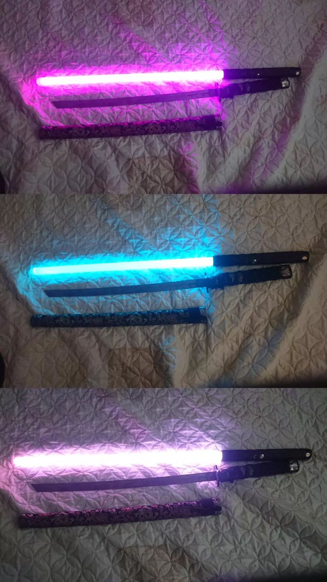 Yo! I got my first lightsaber!