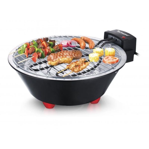Techwood - Elektrische barbecue - Ø31 cm 

- Gezond en rookloos grillen.
- Roestvrij stalen rooster.
- Uitneembare waterbak voor eenvoudige reiniging.
- Antislipvoetjes voor stabiele basis.

marocstore.nl/shop/techwood-…