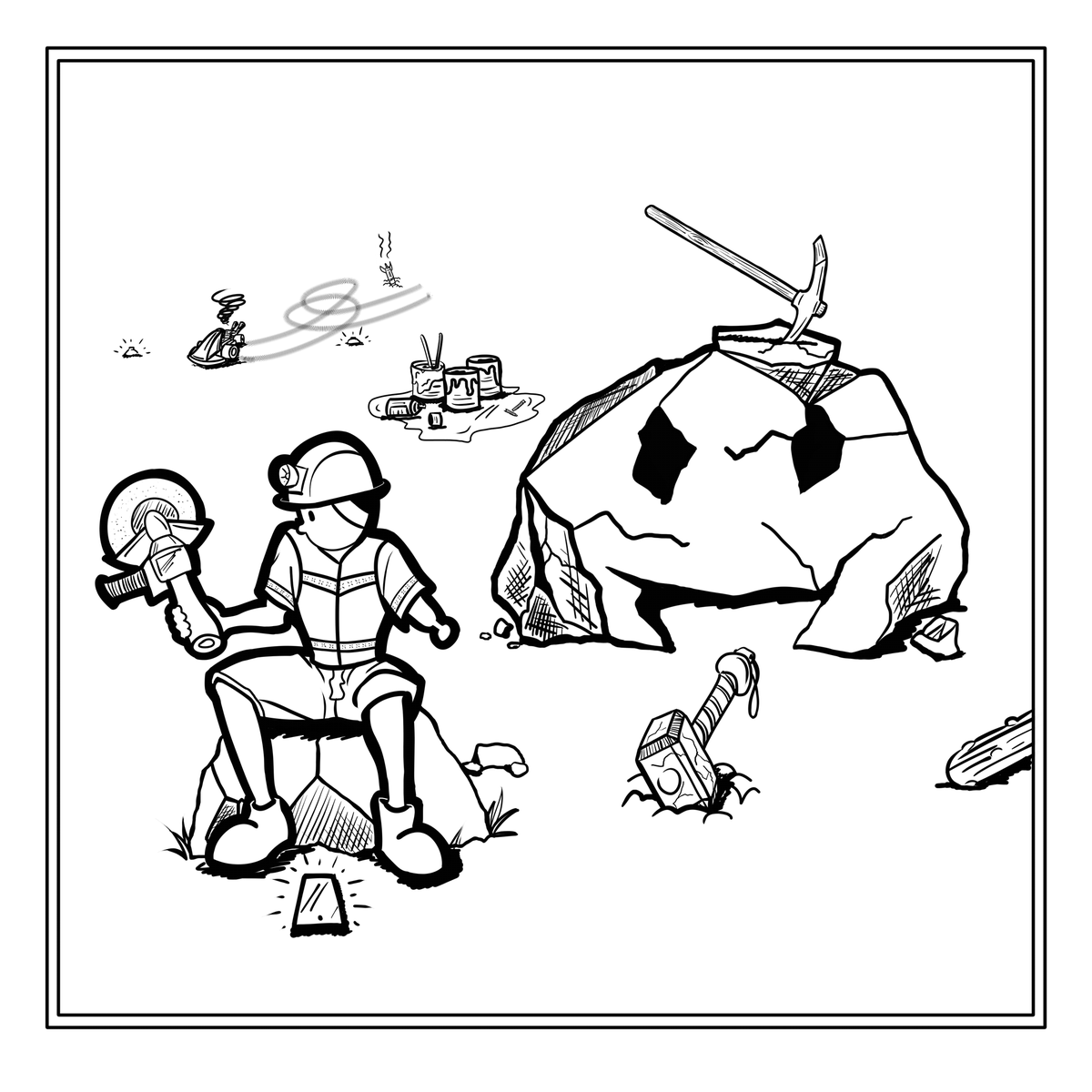 Knock, knock!

Laid back raffle time, y'all!  While the custom piece gets worked on, how bout we drop "wen grind?" No. 2 for #myNFTSD fams?

- Like
- Comment your ideal grind-free weekend

Ends sometime on Sunday.  RT if you want, idc.

Love y'all 😘🥃❤️