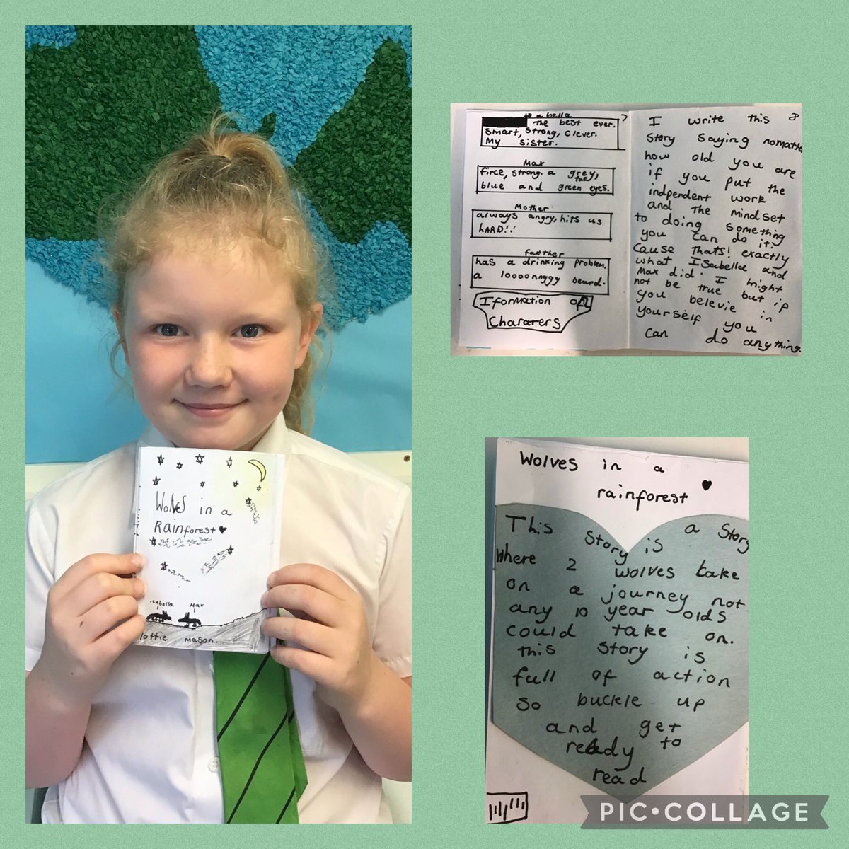 LindenRDRowan's tweet image. @LindenRDRowan #LindenEnglish #LindenReading  #CharlieChangesintoaChicken @stubbleagent 
We’ve now written our own short stories, based on the book! 
Here’s some more creative finished stories, complete with blurbs and even author notes! 
@LindenRoad
