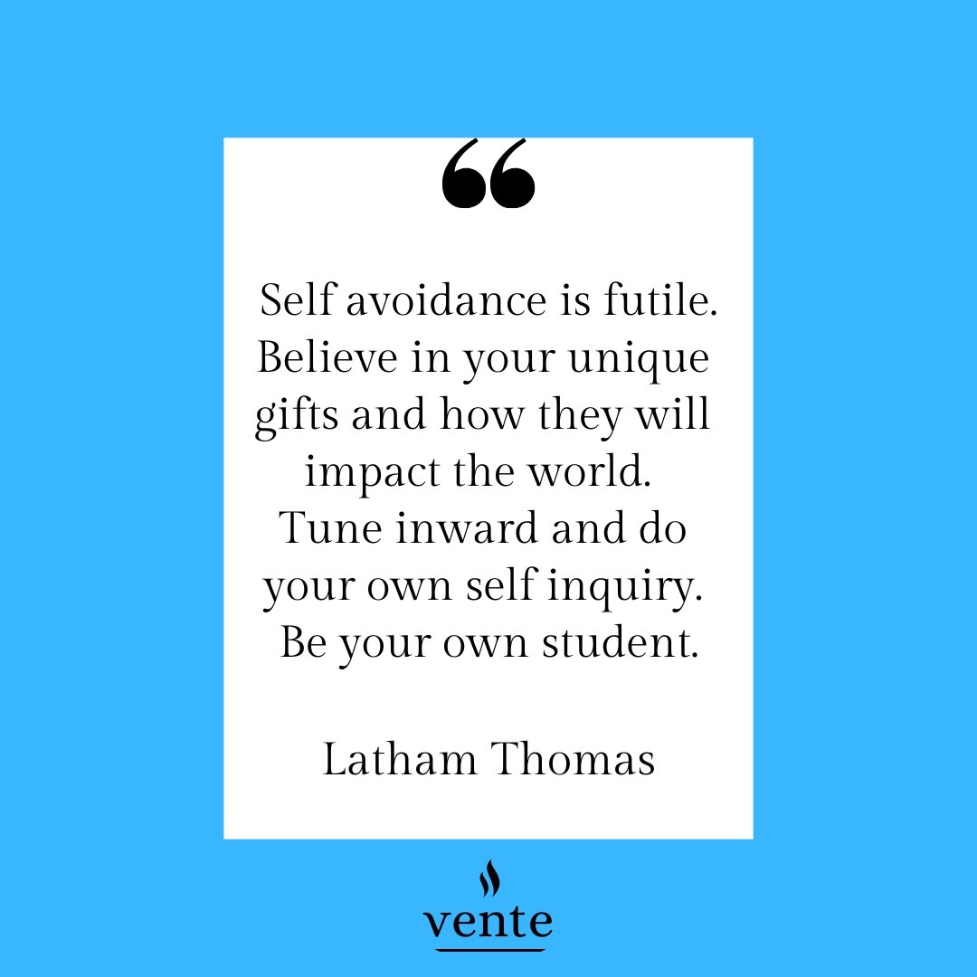 ventecommunity's tweet image. We hope that you find some time this weekend to listen to what your heart, mind, and body need and want; to be your own student and self-reflect. 

Happy Friday #ventecommunity! 💛💛

#reflect #meditate #tgif #quote #quotation #lathamthomas