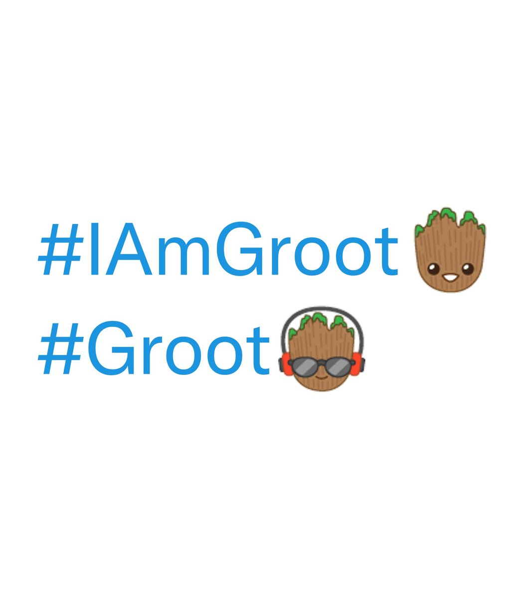¡Los emojis de I Am Groot!

#IAmGroot
#Groot