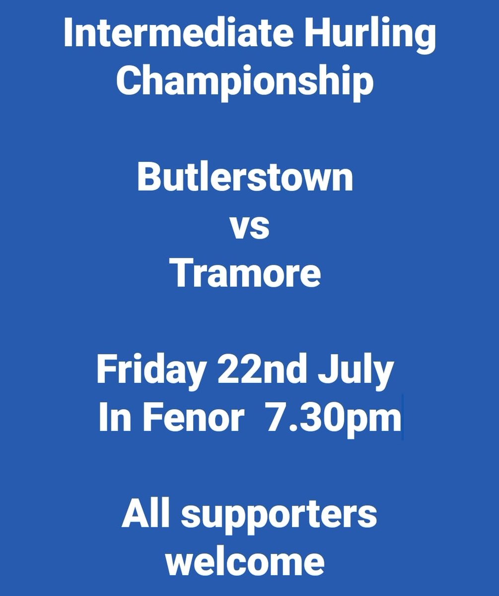 Butlerstown GAA tweet media