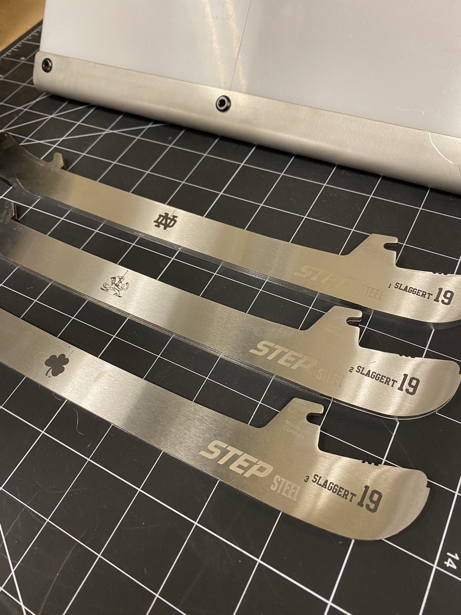 Profile, Laser Etch, Sharpen, Repeat ☘️