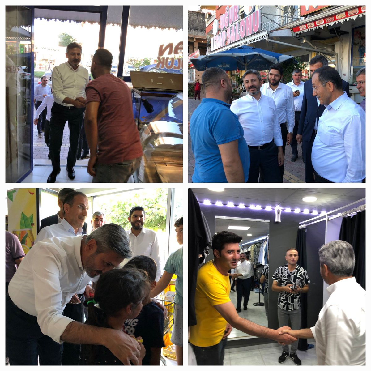 Gölbaşı, 1 Nisan Bulvarı'nda hemşehrilerimizle sohbet ederek, esnaf kardeşlerimize hayırlı işler diliyoruz. 
<a href="/mehmetdagtekin_/">Mehmet Dağtekin</a> 
<a href="/hakantoydas/">Hakan Toydaş 🇹🇷</a>