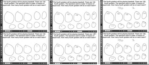 O Soto (2015), que fa que alumnes de primària gravin la pantalla mentre fan representacions visuals i expliquen en veu alta la resolució d’un problema de matemàtiques.

[5/19]