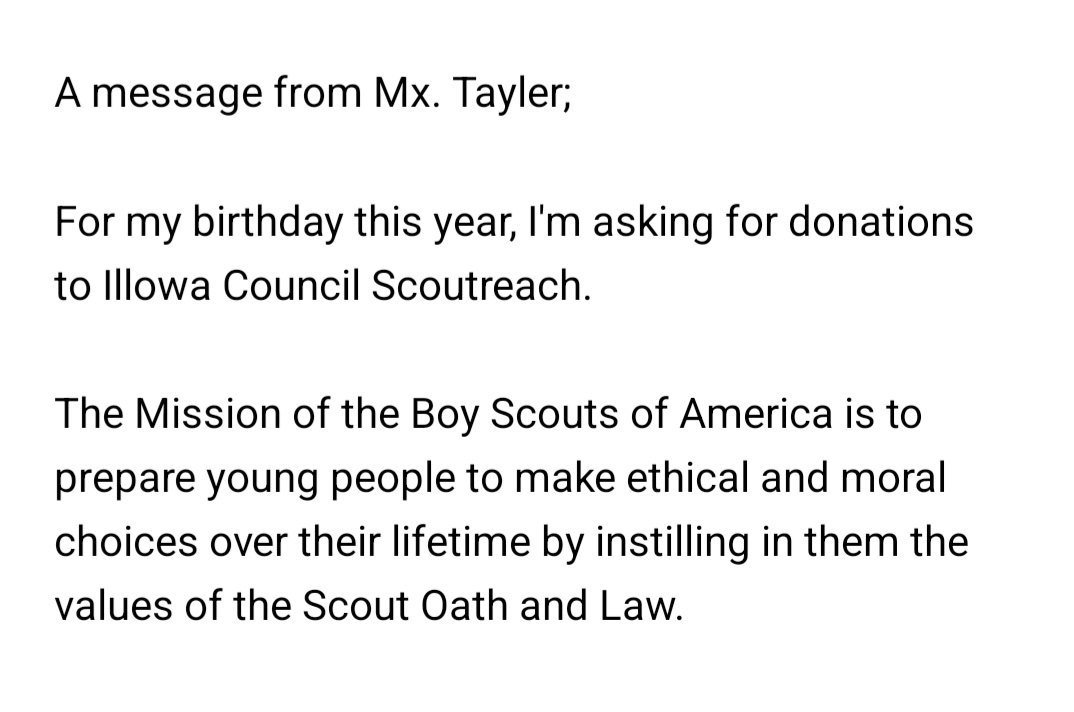 Illowa_Sct_Rch's tweet photo. #cubscouts #fundraiser #cubscoutadventures #scoutsbsa #scouts #scoutmein #scoutreach #summerofscoutreach #illowacouncil #illowastrong #illowarocks #getoutandscout #quadcities #tagtheqc #tagthequadcities #helloquadcities #bethechange #summer2022 #outreach #donate #DoAGoodTurnDaily https://t.co/GL2XmvUQyg