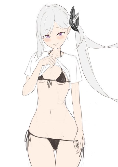 カラーラフでけた
明日完成品あげる予定です
#ブルーアーカイブ #ムツキ 