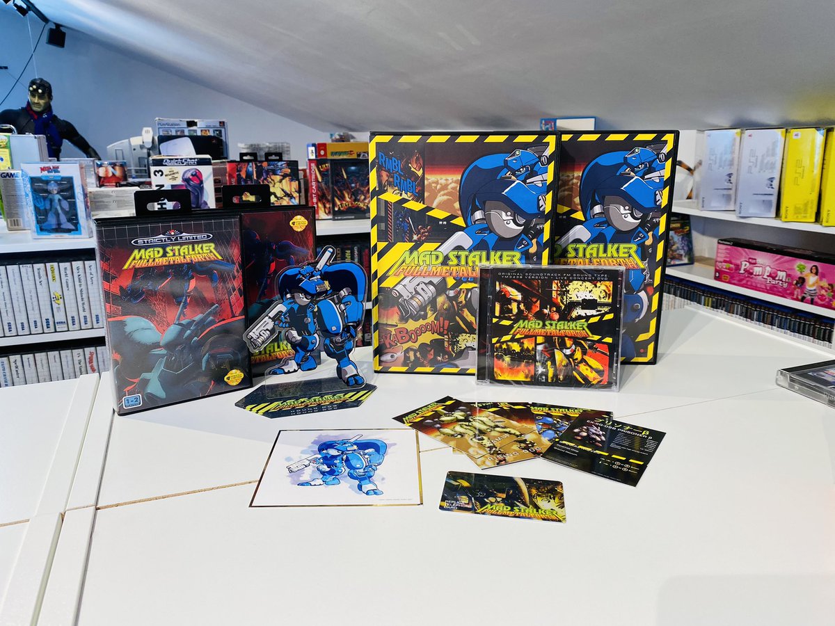 CollectorVault's tweet photo. #madstalker anyone? 😋 Check it out! It’s actually a very good #videogame! 

#gamemuseum #gamecollecting #gamecollection #gameroom #retrogames #retrogaming #retroroom #gamemusic #gamevinyl #raregames #limitedgames https://t.co/IRkbuMd6tx