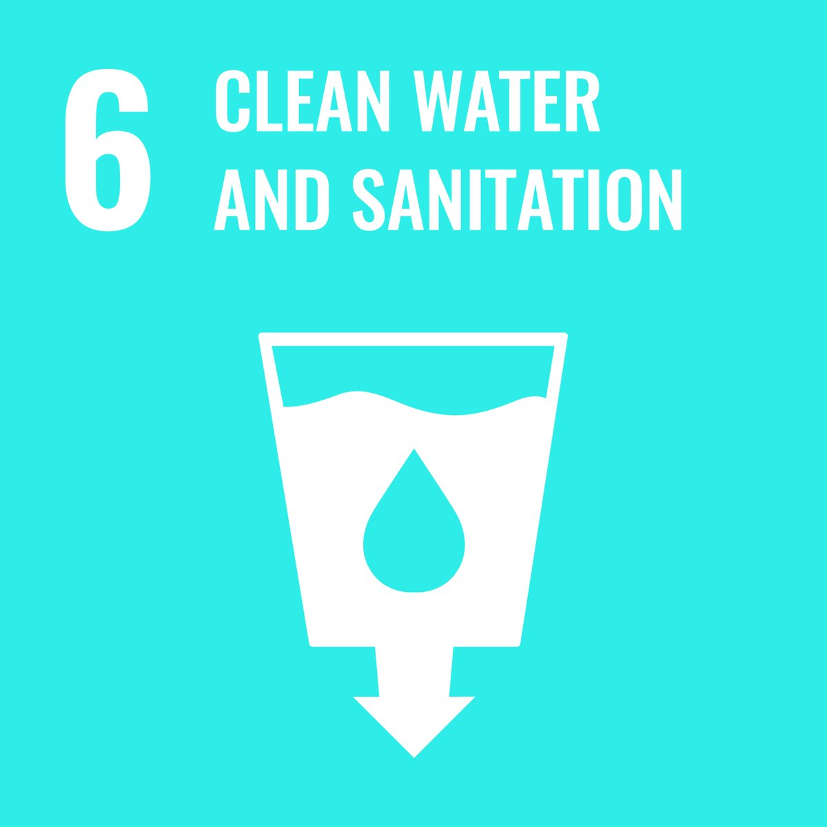 GOAL 6: CLEAN WATER AND SANITATION WHY IT MATTERS Access to water, sanitation and hygiene is a human right. Water is essential not only to health, but also to #poverty reduction, food security, peace and human rights, #ecosystems and education.