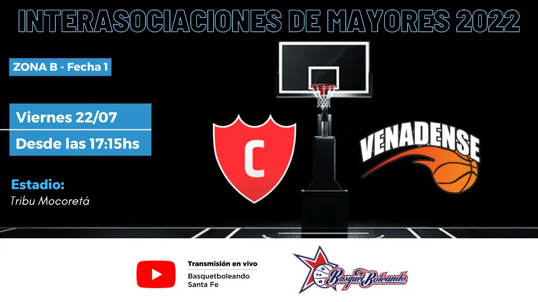 Basquetboleand0's tweet photo. ⛹🏽‍♂️ INTERASOCIACIONES DE MAYORES 

Día 1: Viernes 22 de julio

Cañandense vs Venadense
Link: https://t.co/4EyEaTEHVF

Santafesina vs Rafaelina
Link: https://t.co/hspRokR8qZ

Oeste Santafesino vs Noroeste
Link: https://t.co/q3fD1b3bcd

@SantaFeBasket
@noroestebasquet https://t.co/uMaGH6k516