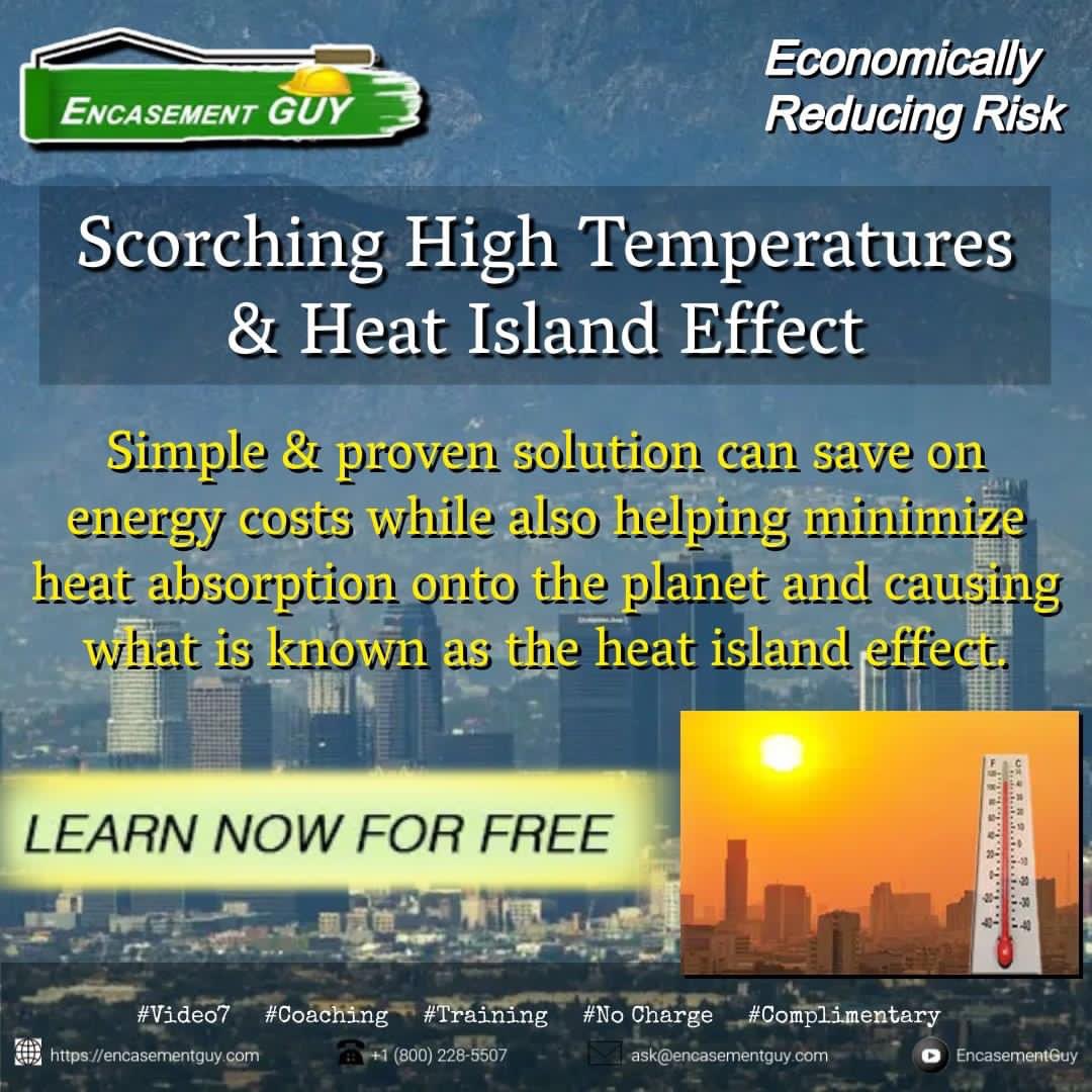 encasementguy's tweet photo. Simply turn your exterior #Building surfaces #SolarReflective while adding more safe, defensive protection with the right proven #GreenCoatings. FREE on-line No Charge for Great resources #ZeroVOC #Renewable #Sustainable #EncasementGuy View at this link: https://t.co/LkVGUInub5 https://t.co/qWc2dMVRpg