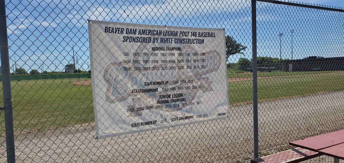 Check it out! Our new championship banner came just in time for the 1982 celebration!!!