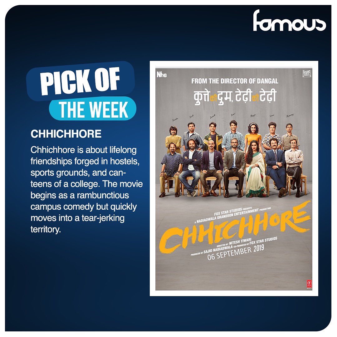 Famous_Studios's tweet image. So, get your bowl of popcorn and ready your couch for a cozy movie night! Happy Watching!

#famousstudio #filmstudio #movies #films #friends #childhoodfriends #bestfriends #collegefriends #schoolfriends #TheBreakfastClub #DilChahtaHai #TheSisterhoodoftheTravelingPants