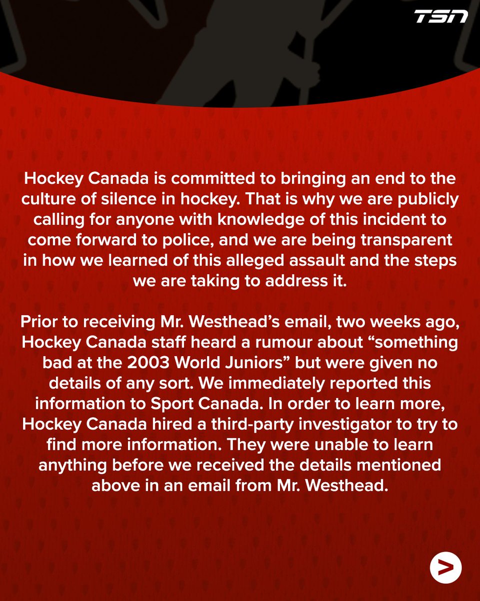 TSN tweet media