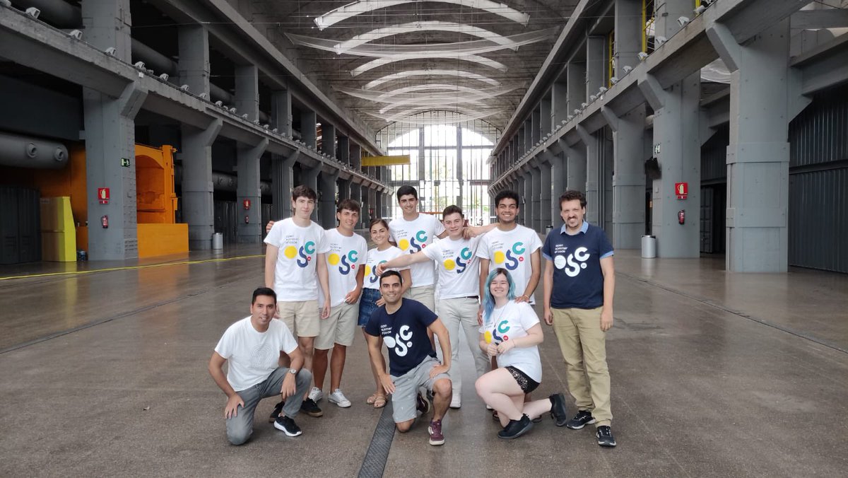 👏👏 Interesantes proyectos presentados por los estudiantes del <a href="/osocode/">open summer of code</a> en el #Demoday celebrado en <a href="/LaNaveMadrid/">La Nave</a> 🚀
Netzerocities, Stars4all y Containers to triples 👏#opensource #código
