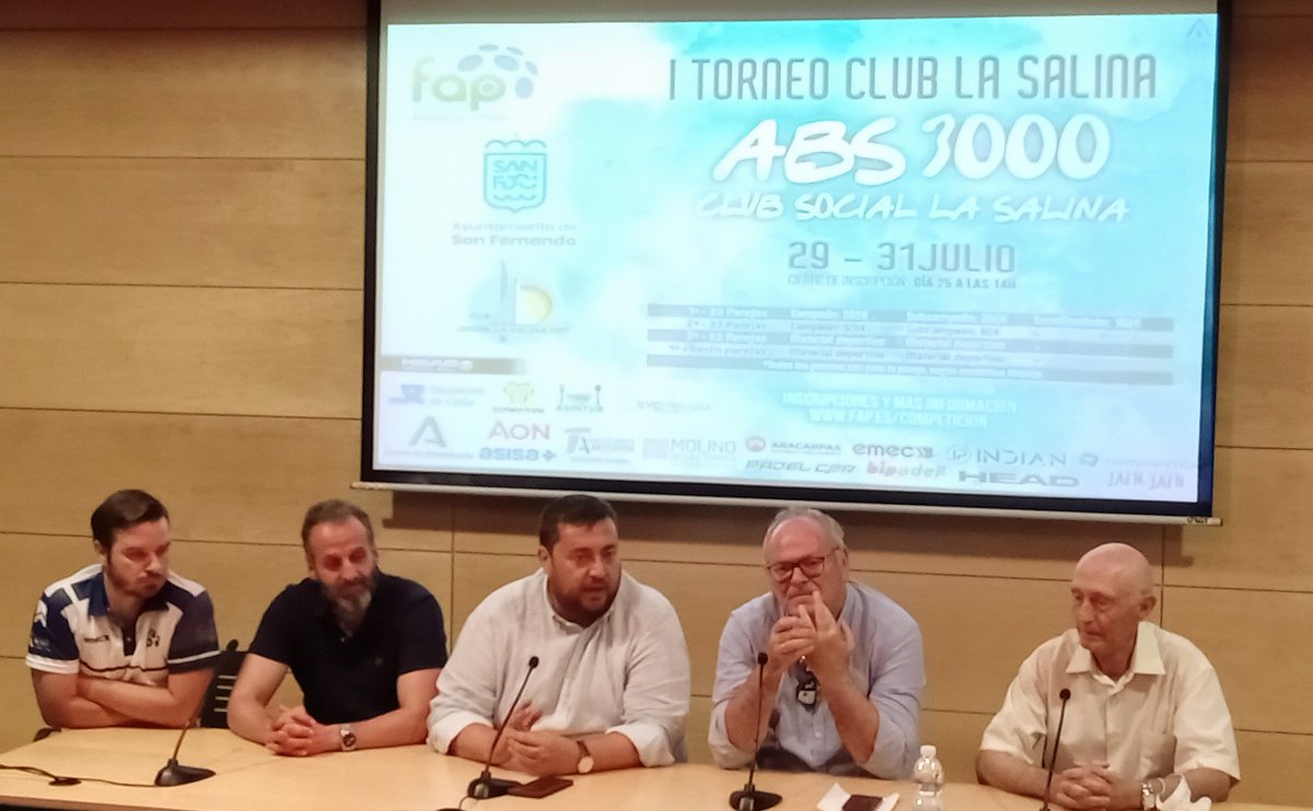 SycEnergia's tweet photo. Nuestra empresa forma parte destacada de los patrocinadores del #ITorneoPádel del @clublasalina, @faponline @diputacioncadiz y el @AytoSanFernando que se disputará el último fin de semana de #julio. Mucha suerte a los jugadores. https://t.co/CmqMHmO5bG