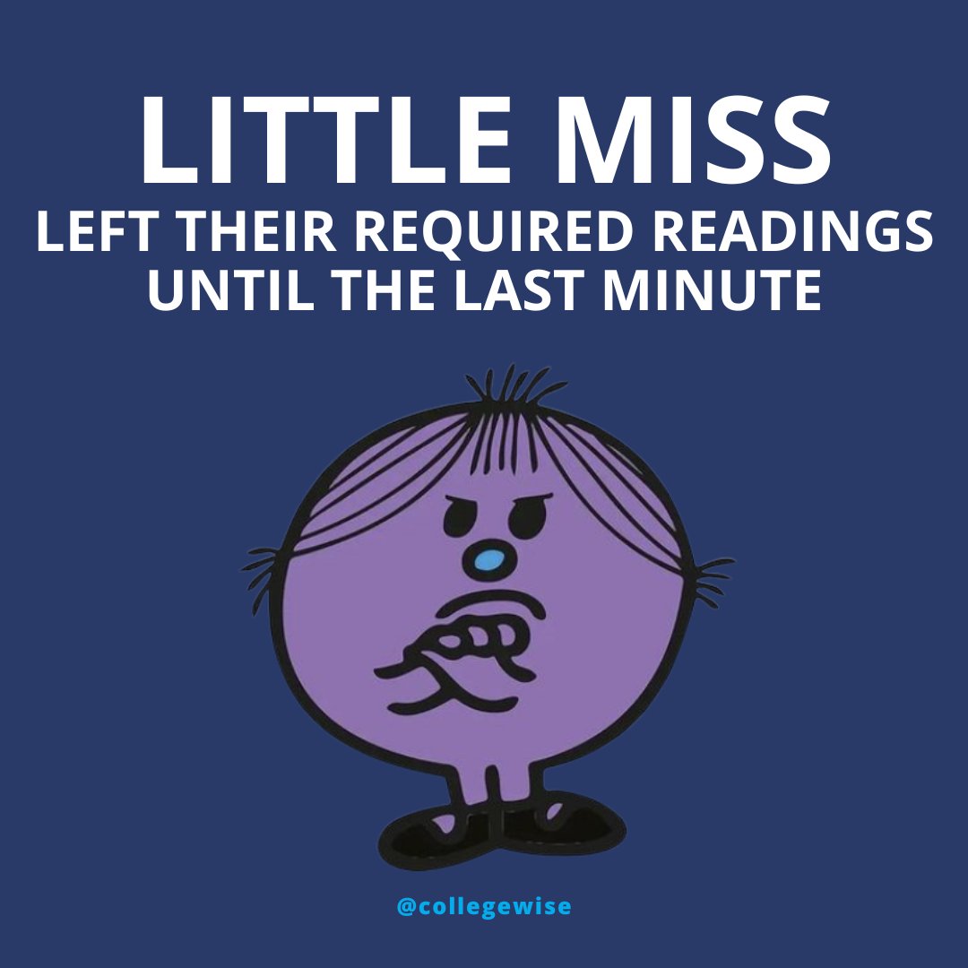 Collegewise's tweet photo. Yes, we're hopping on the #littlemiss trend. What are (or were) you? We're the first one.
β
β#collegewise #collegecomedy #collegehumor #backtoschool #AcademicTwitter #highereducation https://t.co/e0brLVuFJO