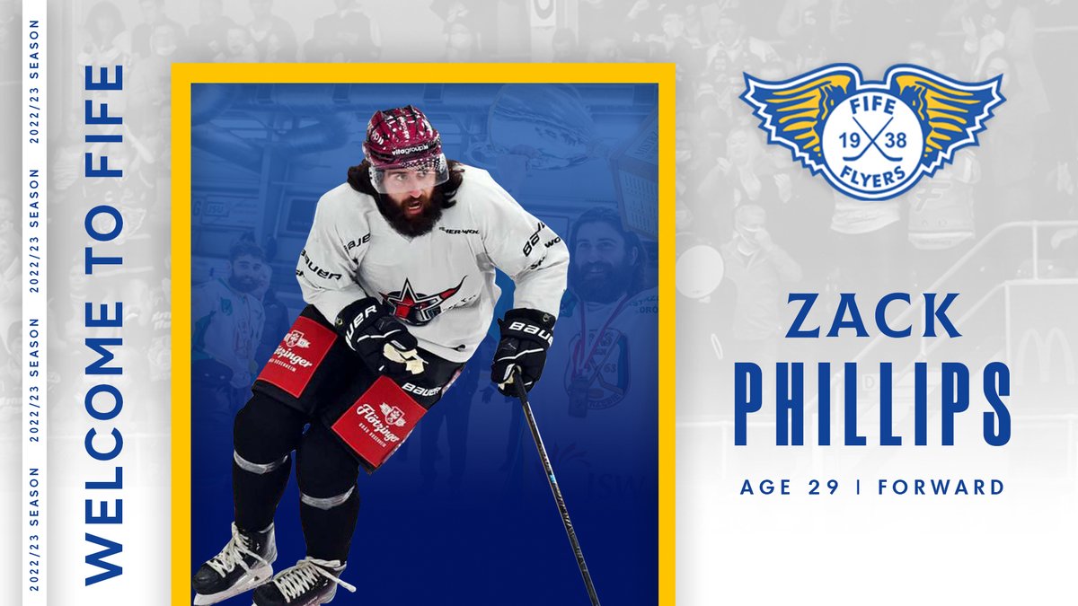 Zack Phillips returns to Elite League and joins Fife

Fife Flyers have signed 29-year-old Zack Phillips as he returns to the Elite Ice Hockey League for season 2022/23.

eliteprospects.com/player/44594/z…