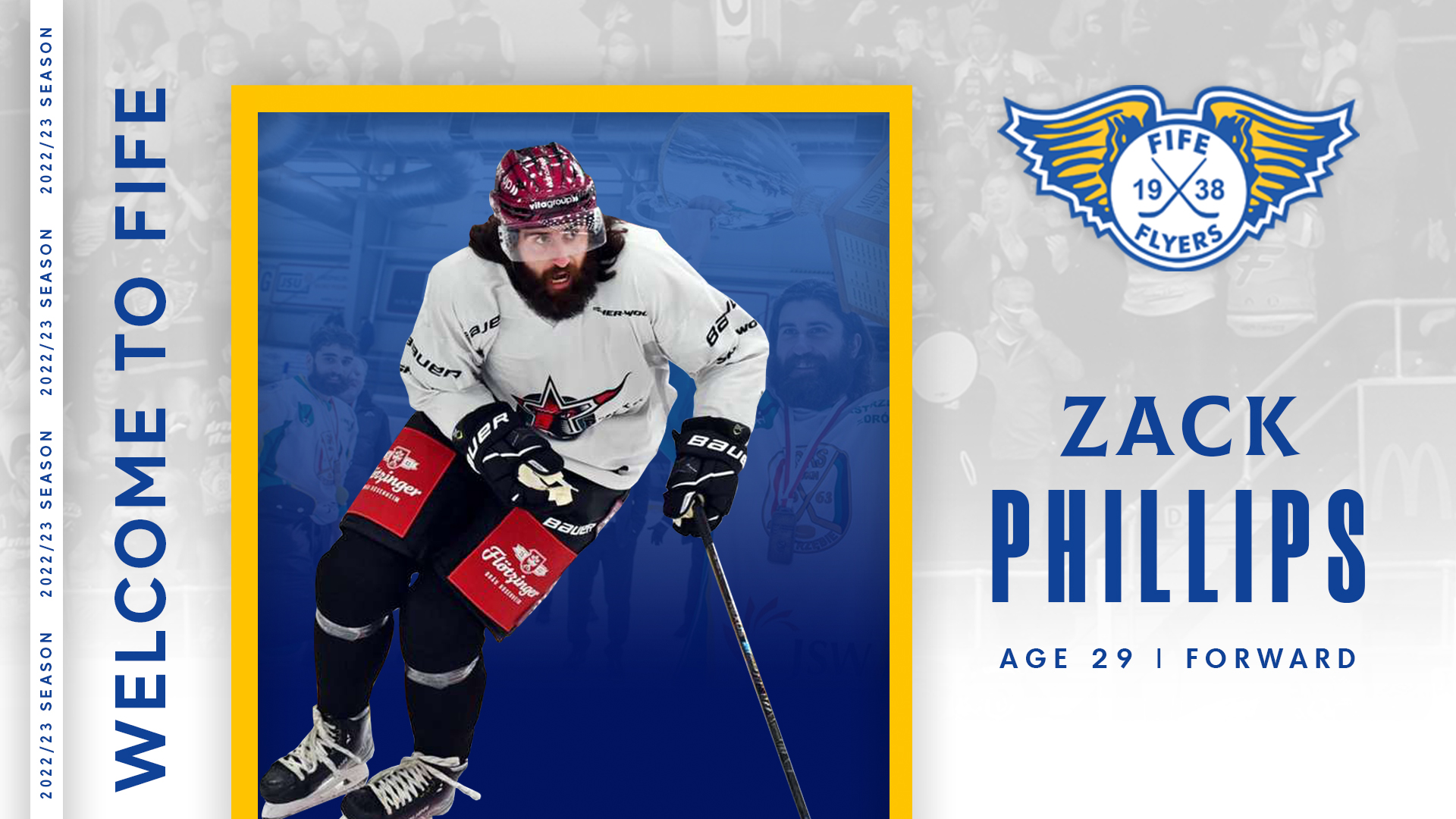 Fife Flyers on Twitter "Zack Phillips returns to Elite League and