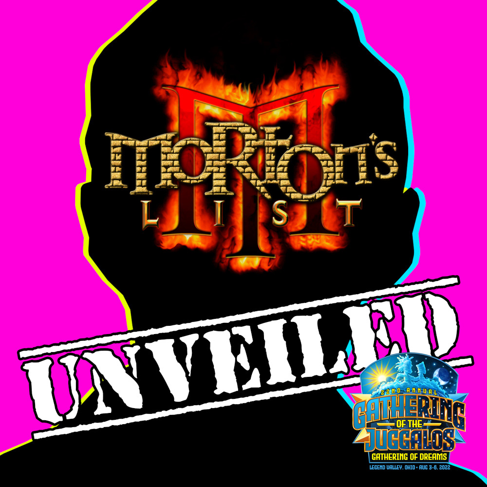 icp's tweet photo. Who the Fuck Is Morton? DCG’s Deepest Mystery Finally Revealed at the Gathering!
Juggalos who were there at the dawning of The Era of the 6th Joker's Card might remember when Morton's List first appeared in the underground. This infamous weighty tome decorated with symbols &amp; https://t.co/FGxzmK4nOl