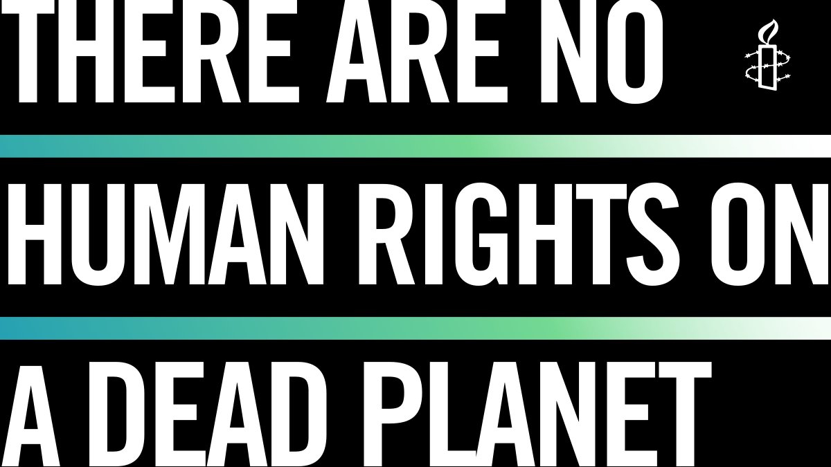 amnestyusa's tweet photo. Climate change is already having an impact on human rights. And that this impact will only intensify in coming years. https://t.co/5R7JjW32PU