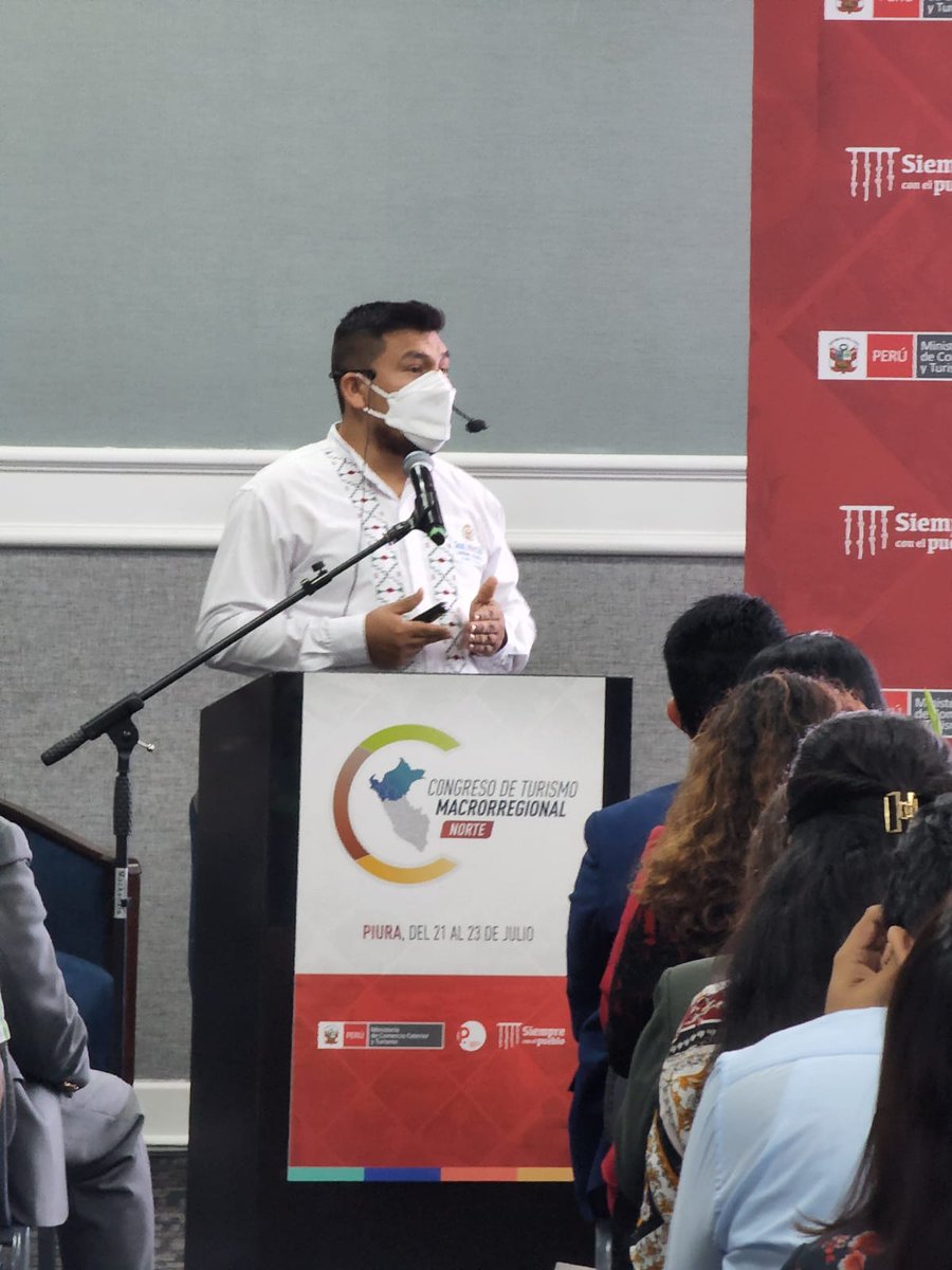 milner_ga's tweet photo. Construyamos un pueblo para vivir y para visitar.
I Congreso de Turismo Macro Regional Norte. 
#visitperu #visitasanmartin 

@MINCETUR @Promperu @Promperuoficial @GobSanMartin @GRPiura https://t.co/8a2ayEwZQu