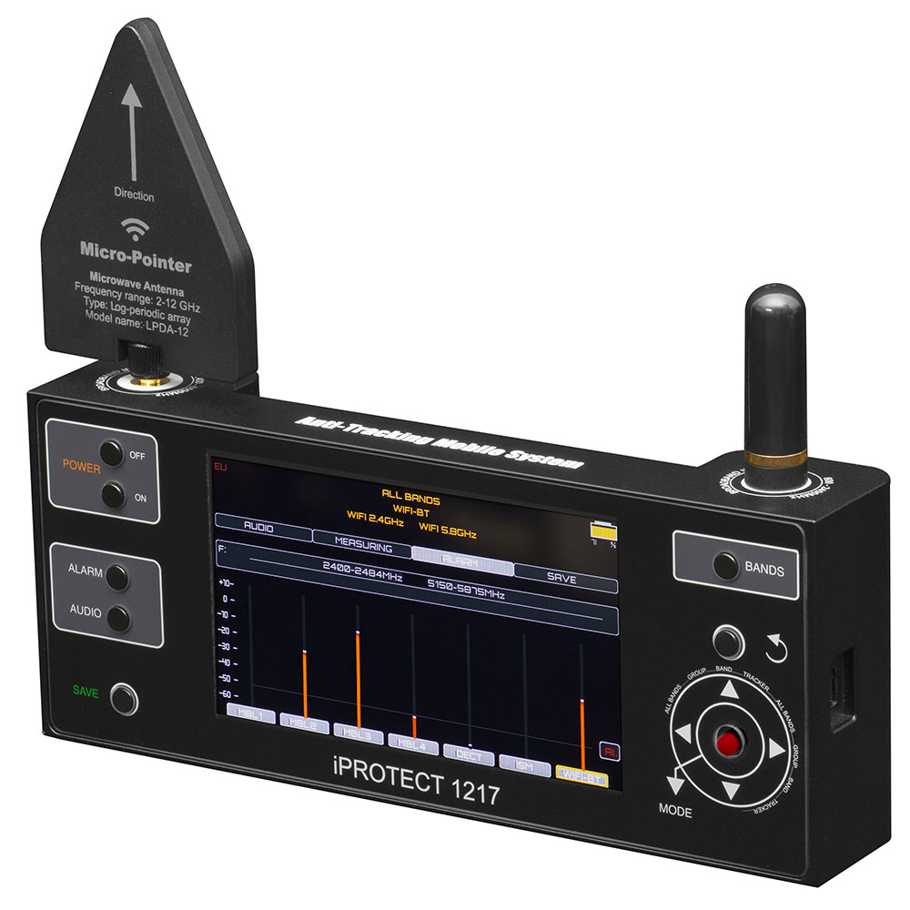 SpyGadget's tweet photo. Find spy threats fast with the new handheld iProtect DD1217: The first all-in-one detector that can benefit a novice or a seasoned TSCM pro.
https://t.co/HguFvHggGi https://t.co/lIW9XTwEI4