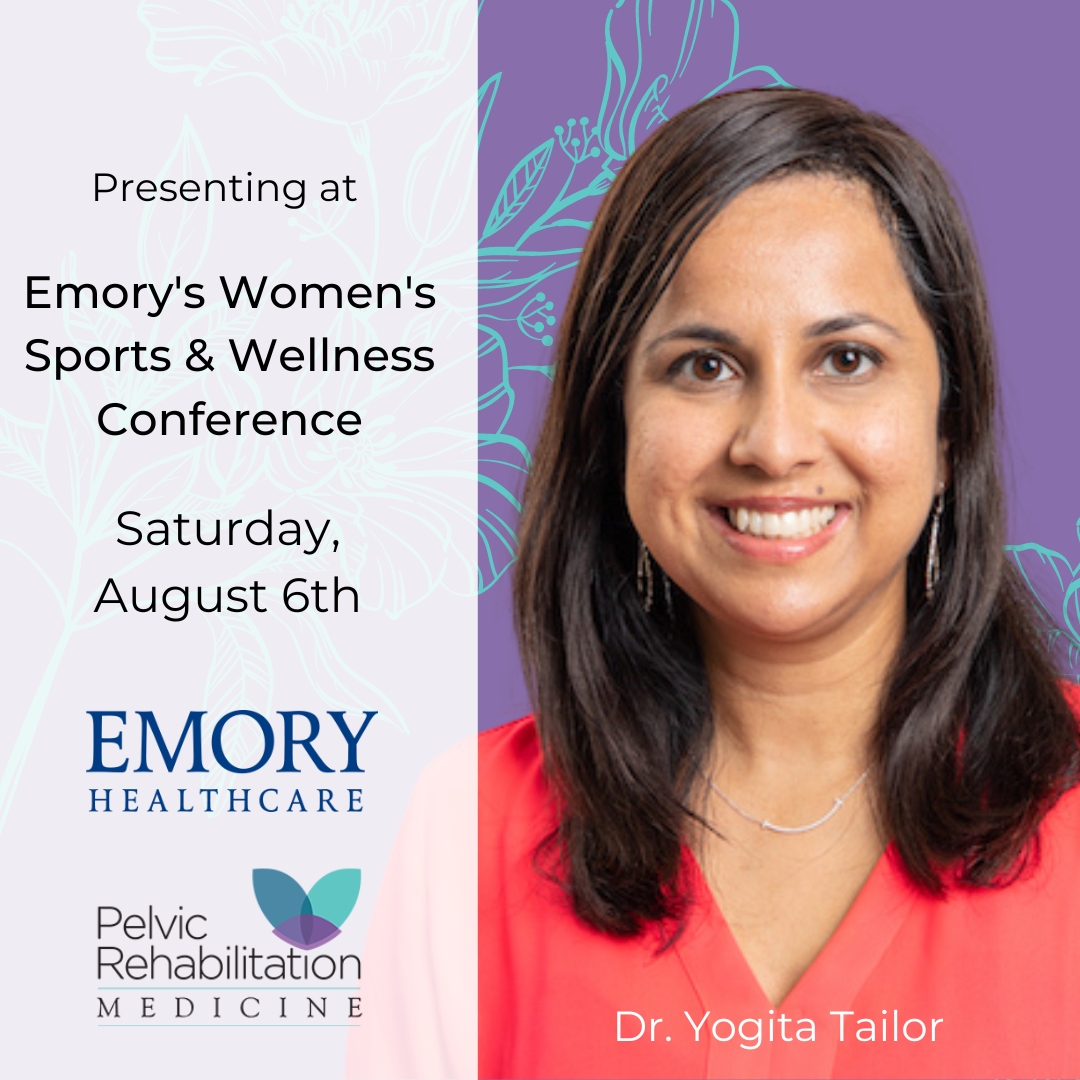 Dr. Tailor will be presenting at Emory's Women's Sports &amp; Wellness Conference in Atlanta, GA  on Aug 6th! Dr. Tailor is presenting "Pelvic Pain Considerations in the Female Athlete." Learn more - In-person: bit.ly/3PHych7 Virtual: bit.ly/3PlFHdV <a href="/emoryhealthcare/">Emory Healthcare</a>